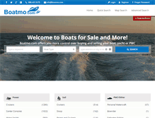 Tablet Screenshot of boatmo.com